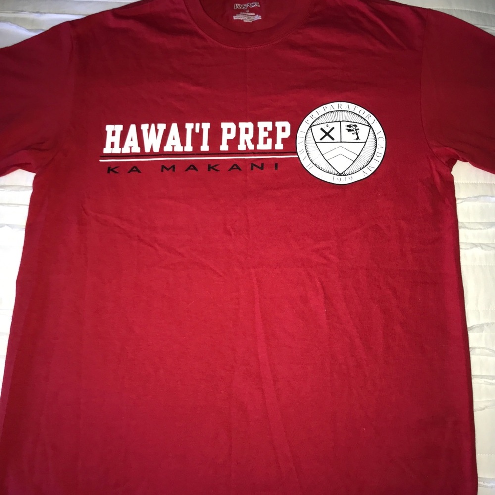 hawai’i preparatory academy school teeshirt!